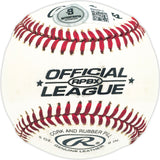 George Bingo Binks Autographed Official League Baseball Washington Senators Beckett BAS QR #BM25915