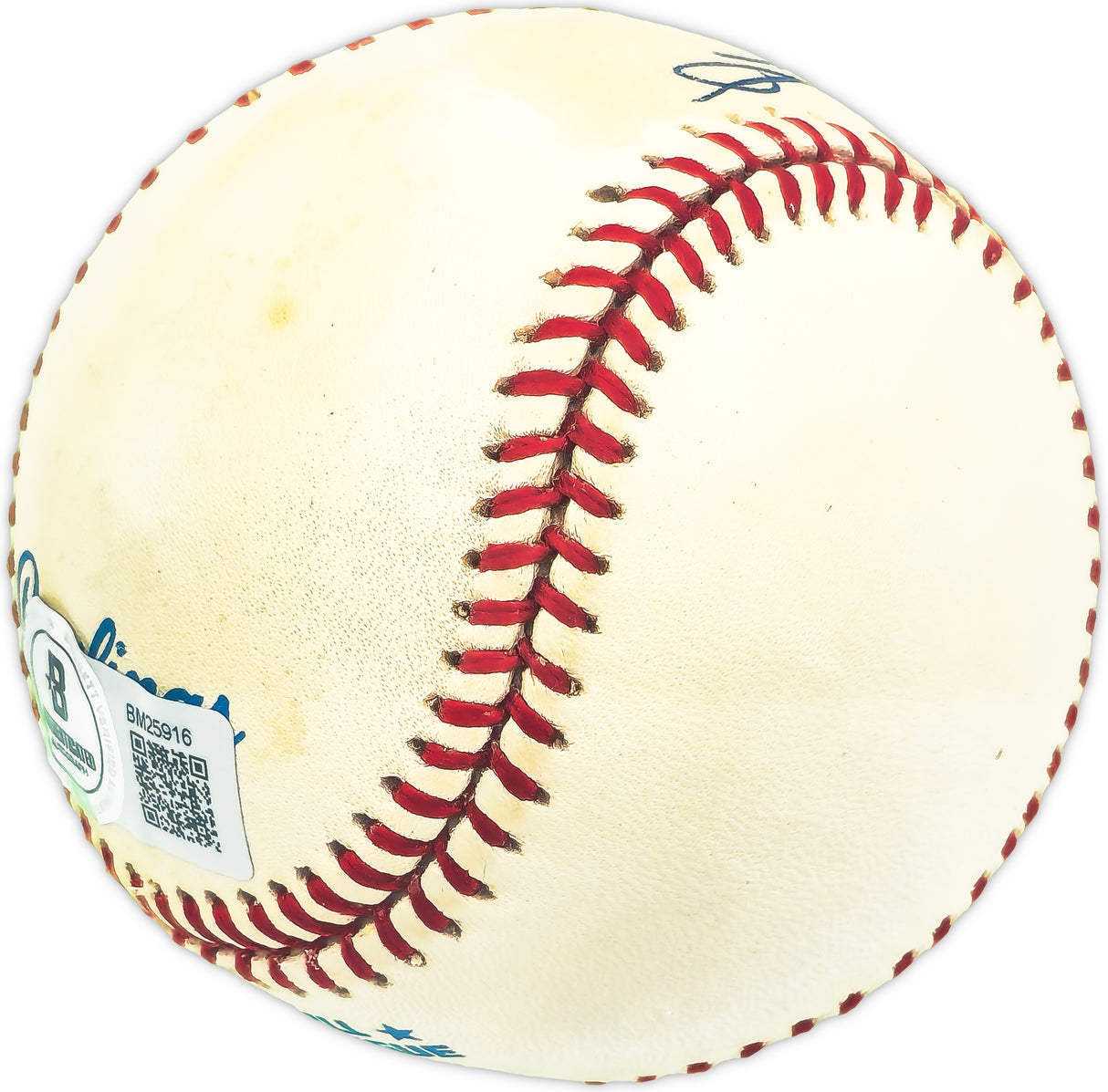 Jose Morales Autographed Official AL Baseball Minnesota Twins, Los Angeles Dodgers Beckett BAS QR #BM25916