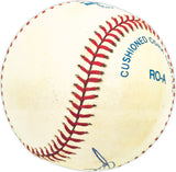 Jose Morales Autographed Official AL Baseball Minnesota Twins, Los Angeles Dodgers Beckett BAS QR #BM25916