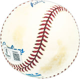Ray Hayworth Autographed Official AL Baseball Detroit Tigers Beckett BAS QR #BM25923