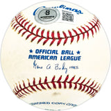 Gene Handley Autographed Official AL Baseball Philadelphia A's "Best Wishes" Beckett BAS QR #BM25949