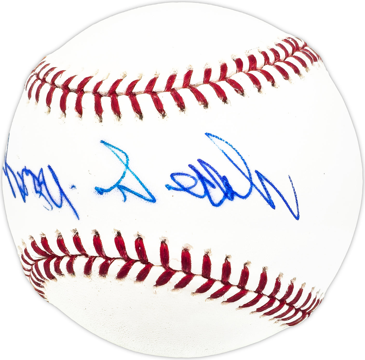 Johnny Seale Autographed Official MLB Baseball Detroit Tigers Beckett BAS QR #BM25958