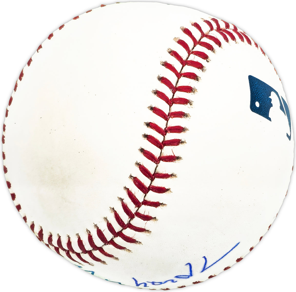 Moe Morhardt Autographed Official MLB Baseball Chicago Cubs Beckett BAS QR #BM25960