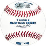 Dennis Musgraves Autographed Official MLB Baseball New York Mets Beckett BAS QR #BM25966