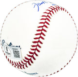 Jack Kubiszyn Autographed Official MLB Baseball Cleveland Indians "God Bless" Beckett BAS QR #BM25973