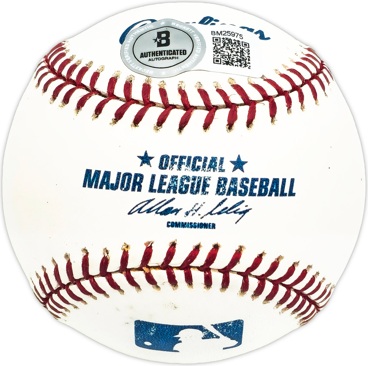 Ed Mickelson Autographed Official MLB Baseball St. Louis Browns "Last RBI for Browns 9/27/53 Elliott" Beckett BAS QR #BM25975
