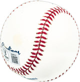 Rick Auerbach Autographed Official MLB Baseball Los Angeles Dodgers, Cincinnati Reds Beckett BAS QR #BM26010