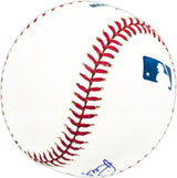 Rick Auerbach Autographed Official MLB Baseball Los Angeles Dodgers, Cincinnati Reds Beckett BAS QR #BM26010