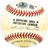 Nick Strincevich Autographed Official NL Baseball Boston Bees Beckett BAS QR #BM26013