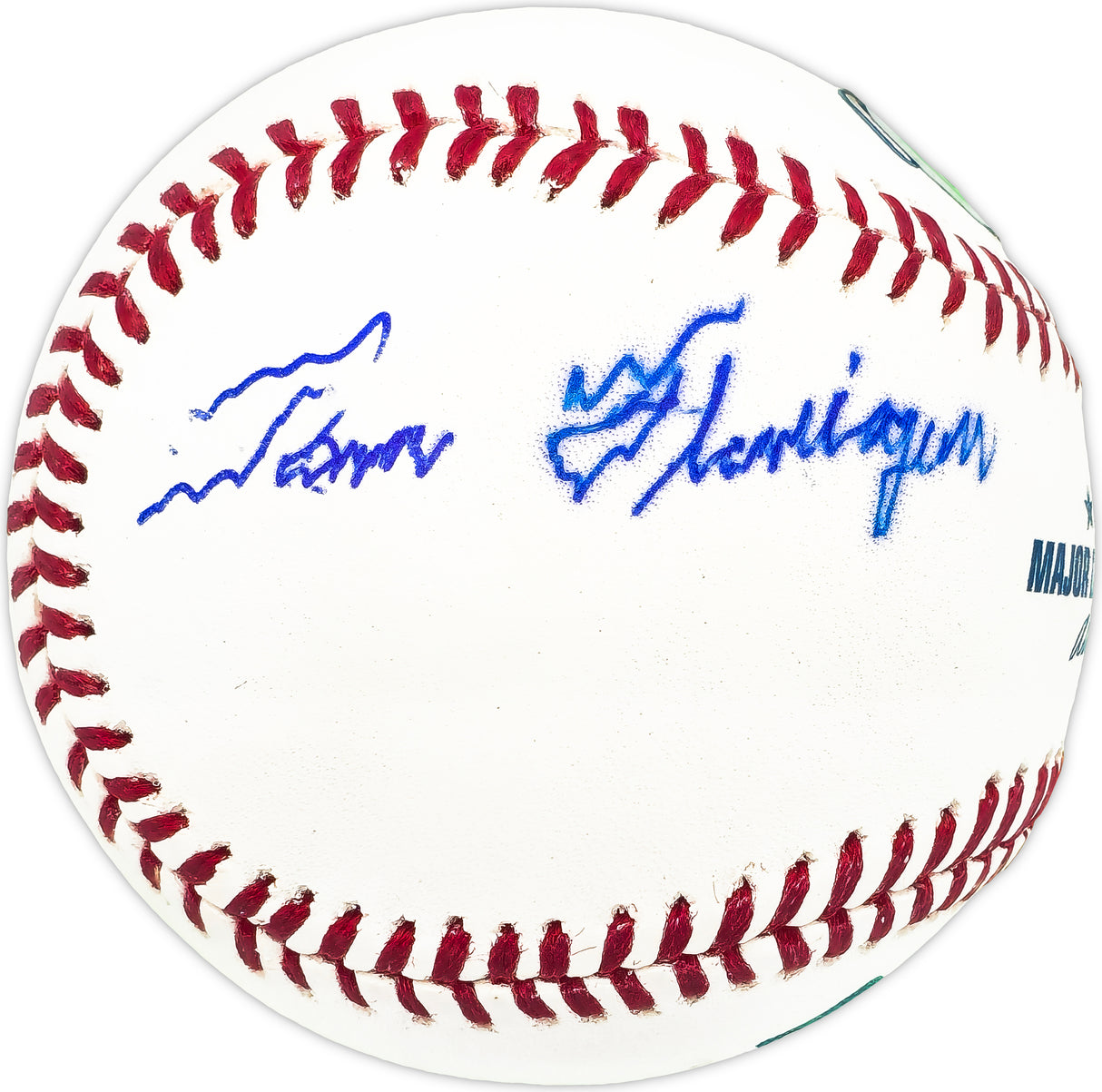 Tom Flanigan Autographed Official MLB Baseball St. Louis Cardinals, Chicago White Sox Beckett BAS QR #BM26017
