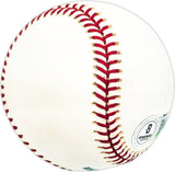Fred Bradley Autographed Official MLB Baseball Chicago White Sox Beckett BAS QR #BM17779