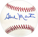 Gene Martin Autographed Official MLB Baseball Washington Senators Beckett BAS QR #BM17780
