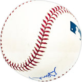Gene Martin Autographed Official MLB Baseball Washington Senators Beckett BAS QR #BM17780