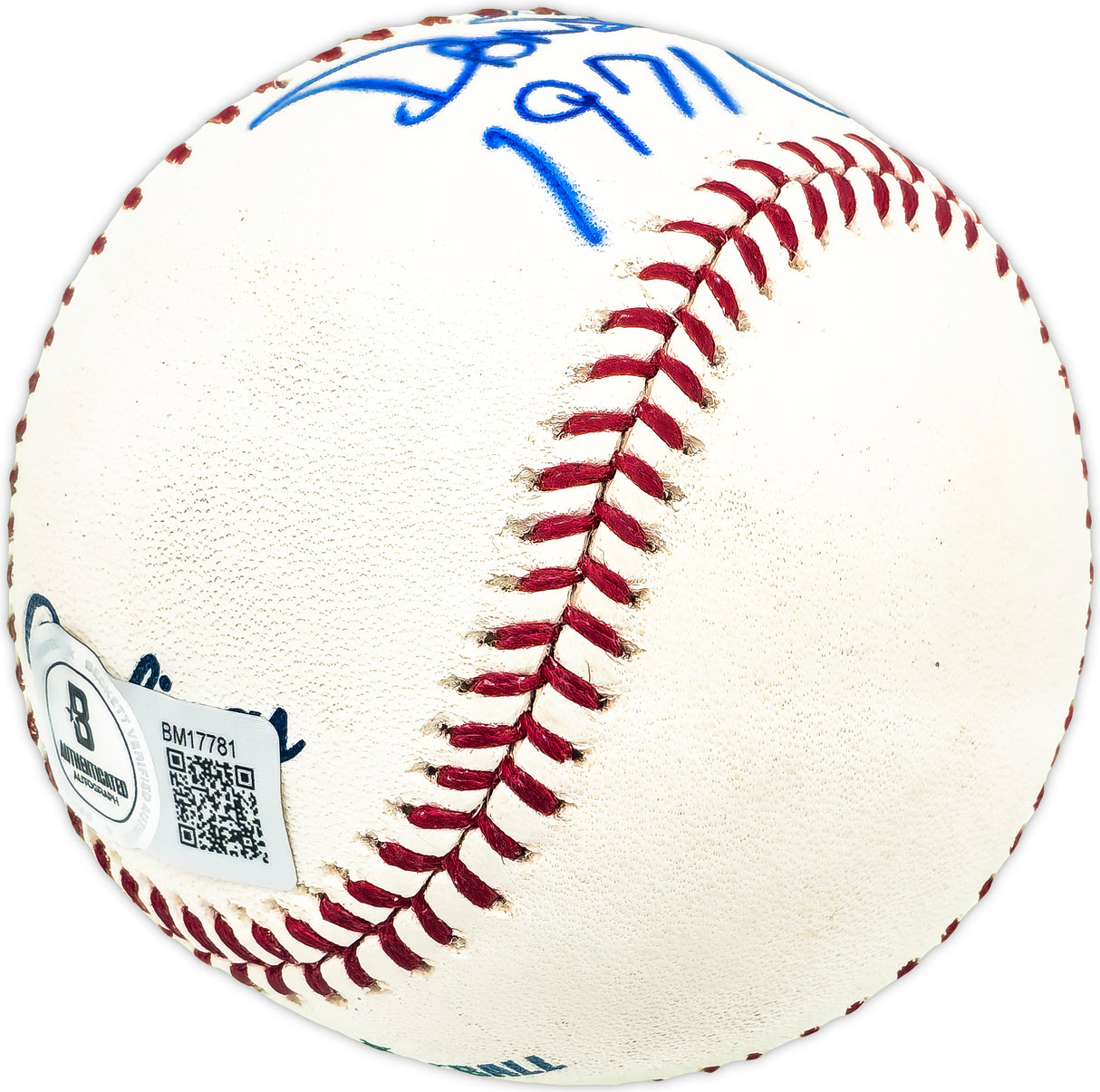 Danny Breeden Autographed Official MLB Baseball Chicago Cubs "1971 Cubs" Beckett BAS QR #BM17781