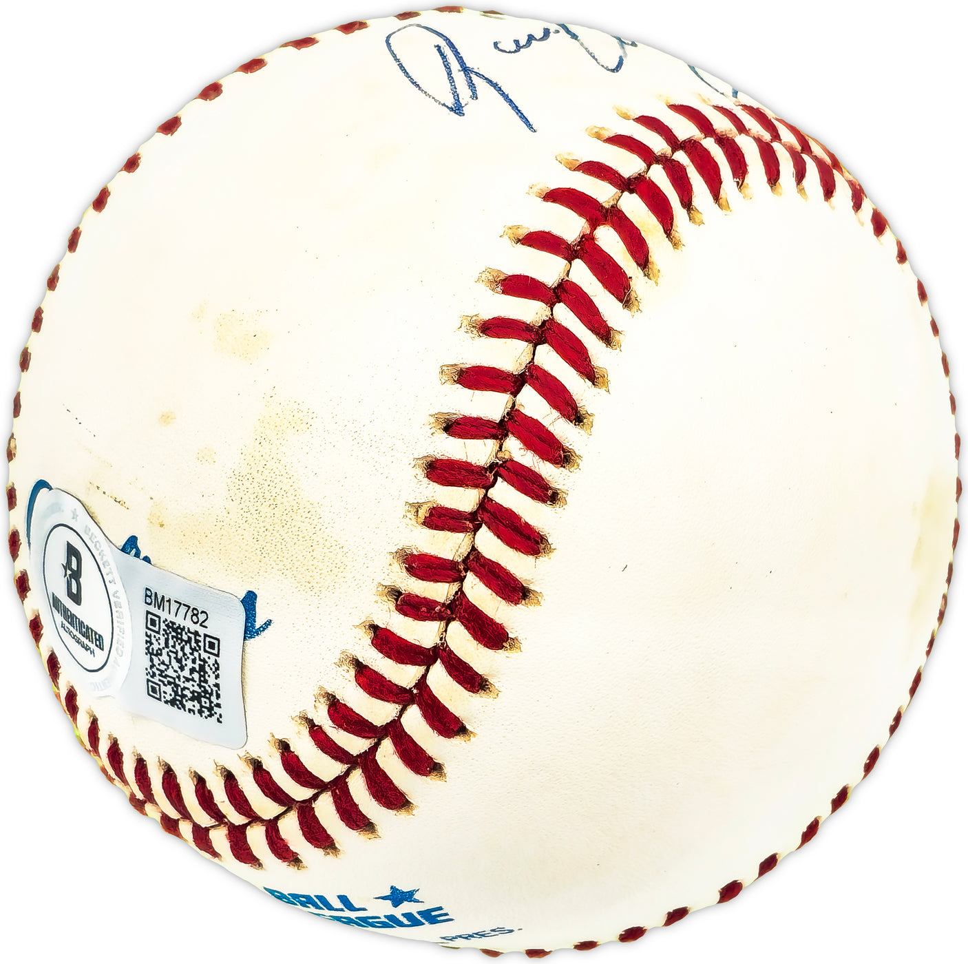 Raul Sanchez Autographed Official AL Baseball Reds, Senators Beckett BAS QR #BM17782