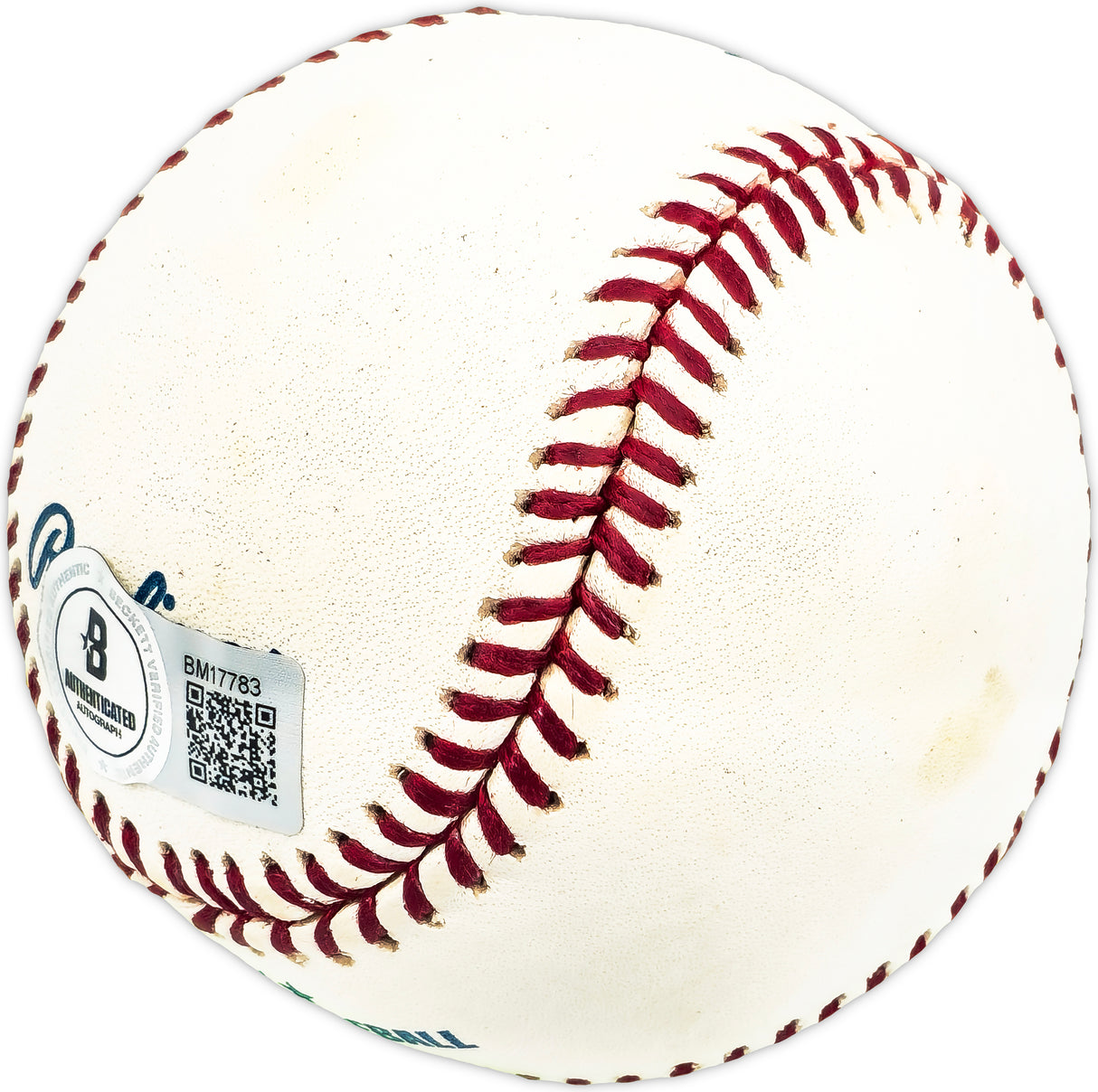 Jose Pagan Autographed Official MLB Baseball Pittsburgh Pirates "71 WS Champs" Beckett BAS QR #BM17783
