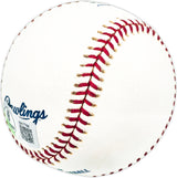Don Cooper Autographed Official MLB Baseball Chicago White Sox Beckett BAS QR #BM17786