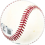 Jim McMath Autographed Official MLB Baseball Chicago Cubs Beckett BAS QR #BM17813
