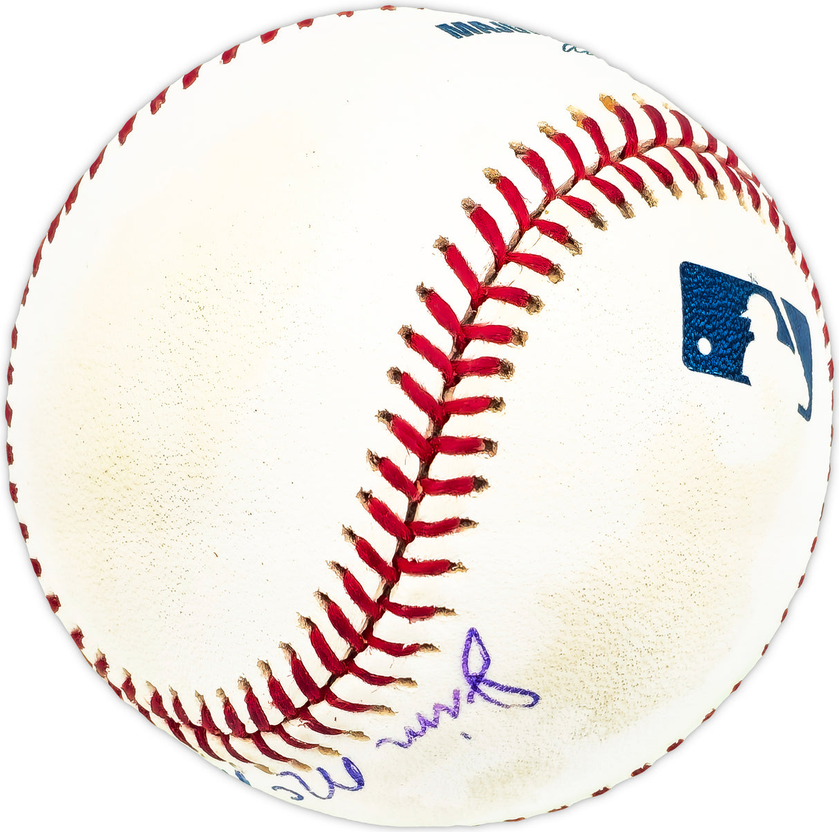 Jim McMath Autographed Official MLB Baseball Chicago Cubs Beckett BAS QR #BM17813
