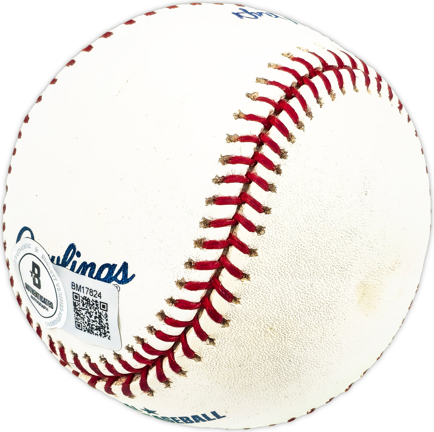 Larry Haney Autographed Official MLB Baseball Oakland A's "1974 A's World Champs" Beckett BAS QR #BM17824