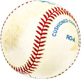 Manny Montejo Autographed Official AL Baseball Tigers, Cuba Beckett BAS QR #BM17825