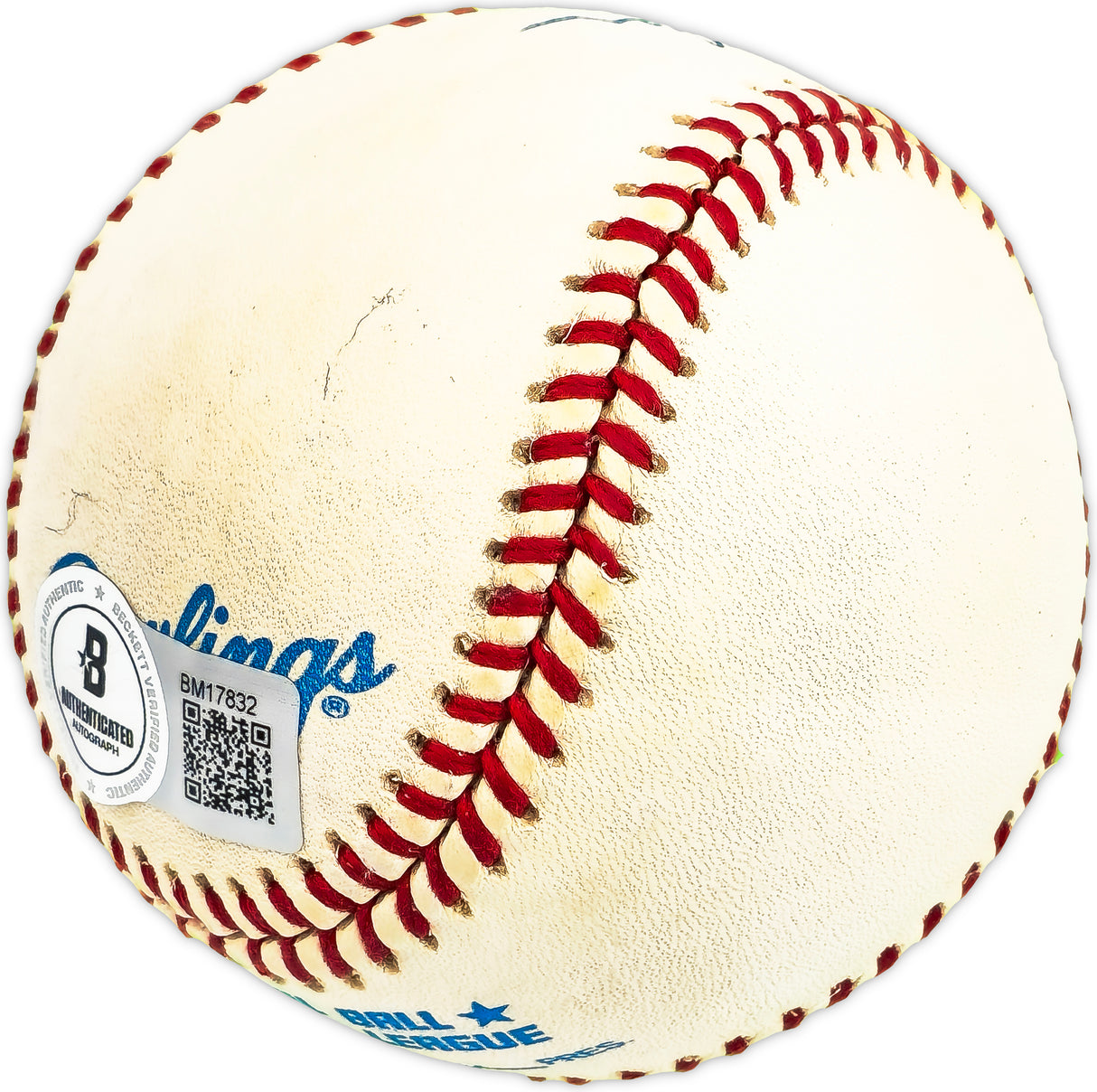 Ron Moeller Autographed Official AL Baseball Baltimore Orioles, Los Angeles Angels Beckett BAS QR #BM17832