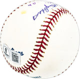 Alex Johnson Autographed Official MLB Baseball California Angels "1970 AL Batting Champ .3289 BA" Beckett BAS QR #BM17857