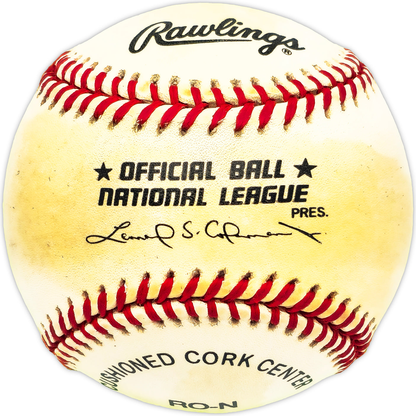 Bob Blaylock Autographed Official NL Baseball St. Louis Cardinals SKU #229717