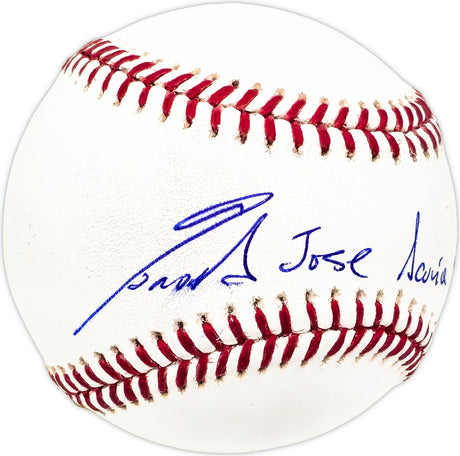 Ronald Acuna Jr. Autographed Official MLB Baseball Atlanta Braves Full Name Beckett BAS #Y60697
