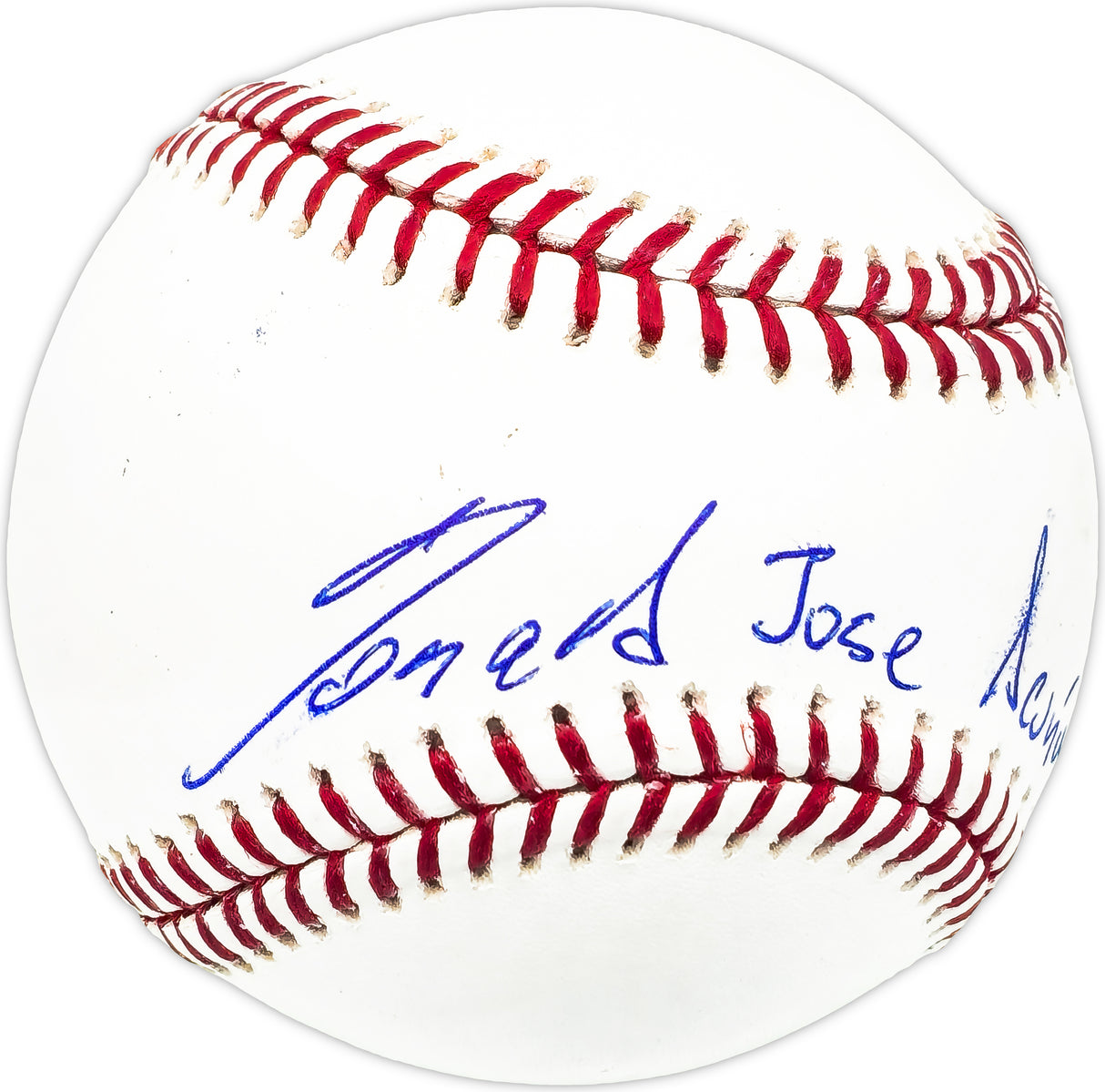 Ronald Acuna Jr. Autographed Official MLB Baseball Atlanta Braves Full Name Beckett BAS #Y60692