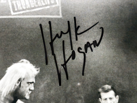 Hulk Hogan Autographed 16x20 Photo WWE Rocky III 3 Beckett BAS QR Stock #215343