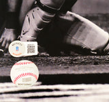 Yordan Alvarez Autographed 16x20 Photo Houston Astros Beckett BAS Witness Stock #215348