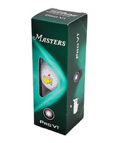 Titleist Pro V1 Masters Logo Golf Balls One Dozen With Box & Sleeves Stock #215385