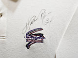 Walter Payton Autographed Framed Outer Banks Sweetness White Polo Chicago Bears JSA #C88894