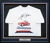 Walter Payton Autographed Framed White Diner T-Shirt Chicago Bears "34" JSA #C88895
