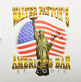 Walter Payton Autographed Framed White T-Shirt Chicago Bears "34" JSA #CC88893