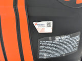 Russell Wilson Autographed Denver Broncos Eclipse Black Full Size Authentic Speed Helmet Fanatics Holo Stock #227932