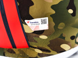 Russell Wilson Autographed Denver Broncos Camo Salute to Service Full Size Replica Speed Helmet Fanatics Holo Stock #227943