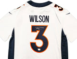 Denver Broncos Russell Wilson Autographed White Nike Limited Jersey Size L Fanatics Holo Stock #227958