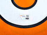Denver Broncos Russell Wilson Autographed Orange Nike Elite Jersey Size 48 Fanatics Holo Stock #227955