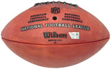 Russell Wilson Autographed Official NFL Leather Denver Broncos Logo Football Fanatics Holo Stock #227946