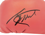 Larry Holmes Autographed Red Everlast Boxing Glove LH JSA Stock #227960