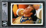 William Shatner Autographed 2009 Rittenhouse Star Trek 40th Anniversary Card #307 The Original Series Captain Kirk Beckett BAS Stock #228061