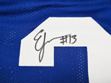 Seattle Seahawks Ernest Jones IV Autographed Blue Jersey MCS Holo Stock #242558