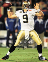 Drew Brees Autographed 11x14 Photo New Orleans Saints Beckett BAS QR #AE31845