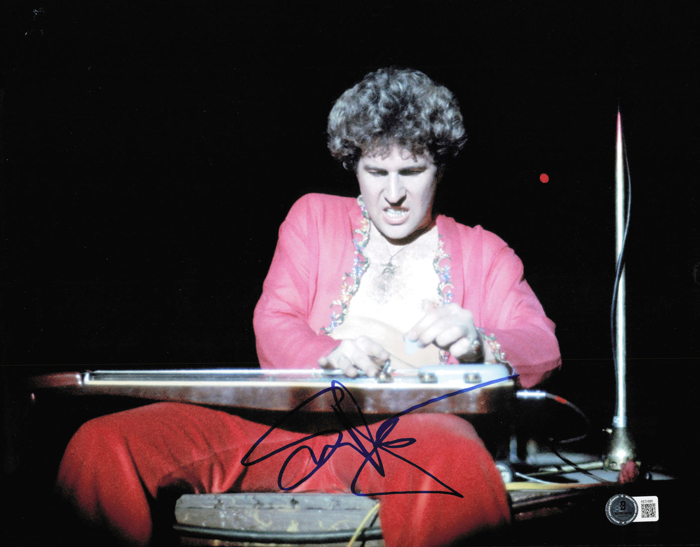 Sammy Hagar Autographed 11x14 Photo Van Halen Beckett BAS QR #AE31885
