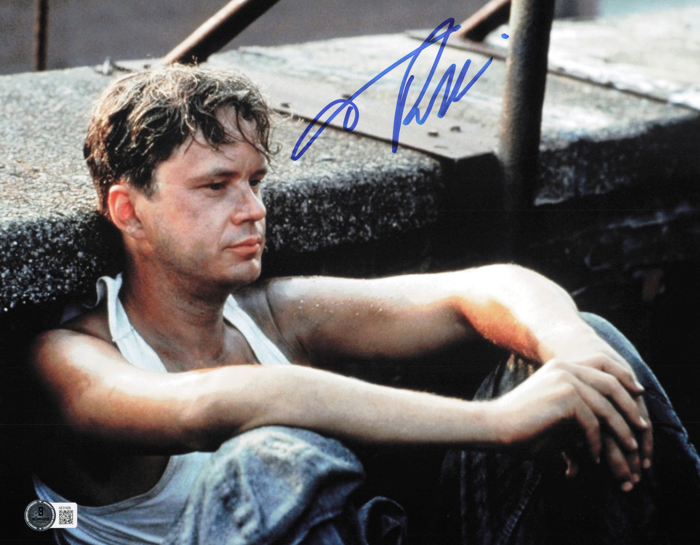 Tim Robbins Autographed 11x14 Photo The Shawshank Redemption Beckett BAS QR #AE31928