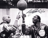 Meadowlark Lemon Autographed 11x14 Photo Harlem Globetrotters Beckett BAS QR #AE31948
