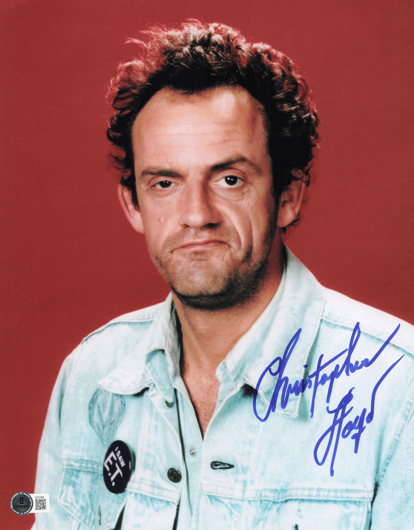 Christopher Lloyd Autographed 11x14 Photo Taxi Beckett BAS QR #AE31959