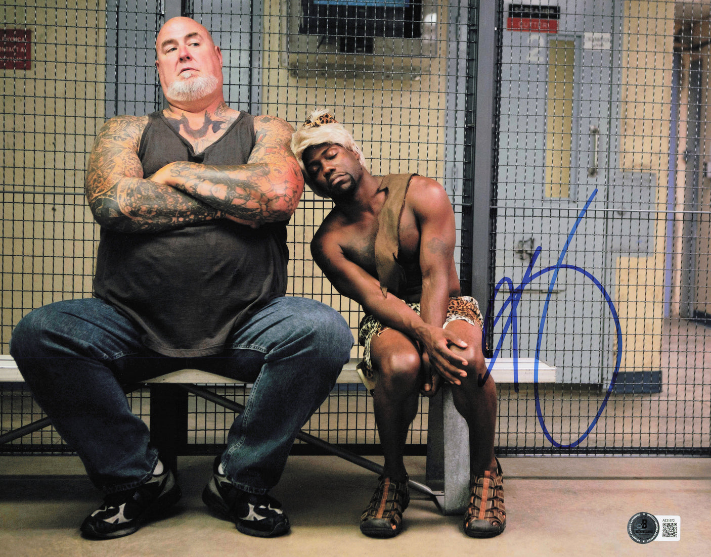 Kevin Hart Autographed 11x14 Photo Comedian Beckett BAS QR #AE31972